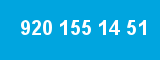 920 155 14 51 920 155 14 51